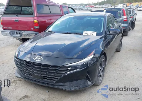 2023 Hyundai Elantra Hybrid Limited z USA, uszkodzony, nr VIN KMHLN4AJ6PU076415